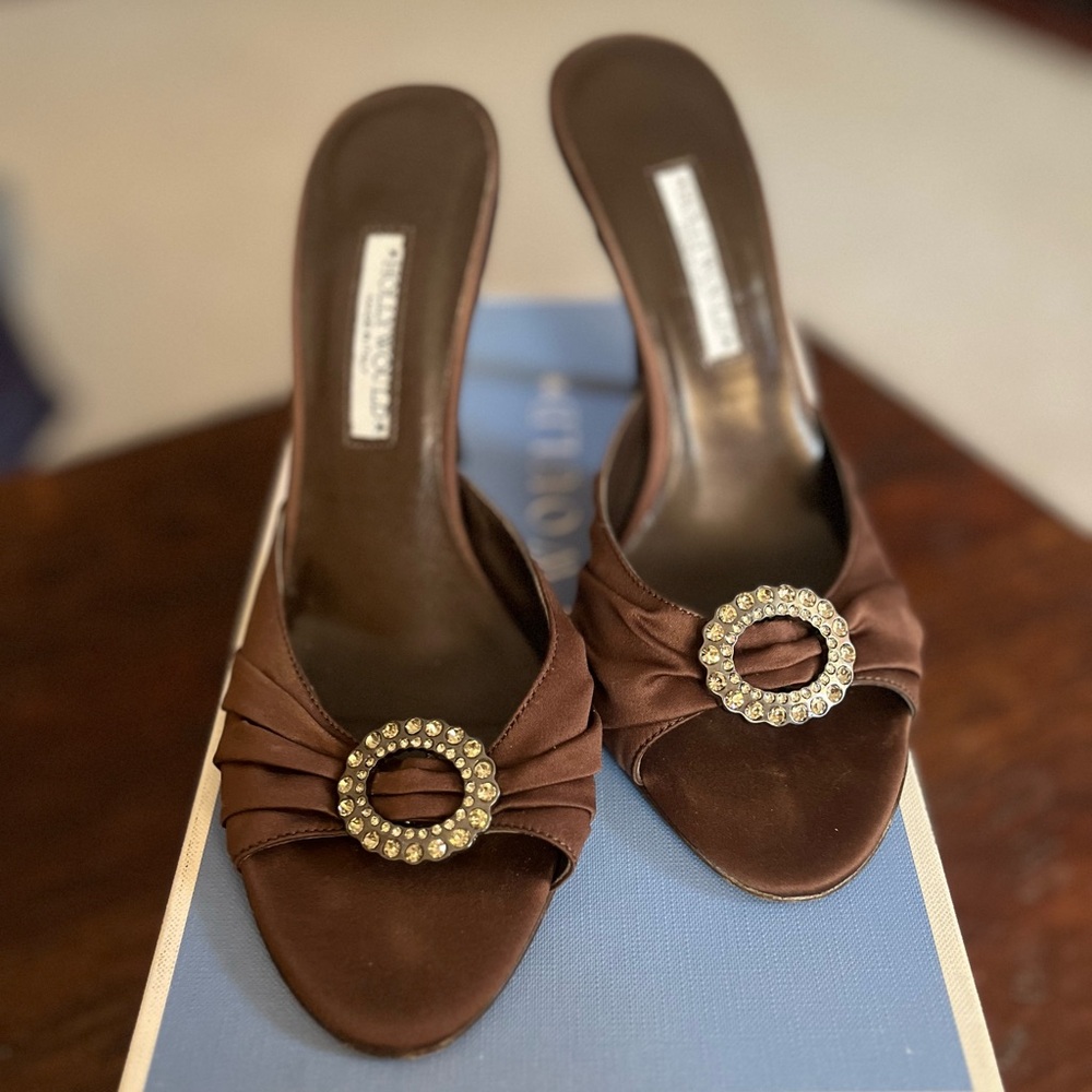 Hollywould Satin Reese Heels